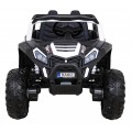 Buggy UTV 2000M Racing Auto na batériu Biele + MP3 Zvuky Svietidlá + Ovládač + Pomalý štart