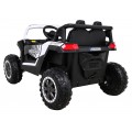 Buggy UTV 2000M Racing Auto na batériu Biele + MP3 Zvuky Svietidlá + Ovládač + Pomalý štart