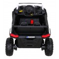 Buggy UTV 2000M Racing Auto na batériu Biele + MP3 Zvuky Svietidlá + Ovládač + Pomalý štart