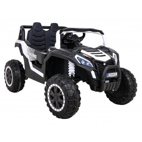 Buggy UTV 2000M Racing Auto na batériu Biele + MP3 Zvuky Svietidlá + Ovládač + Pomalý štart