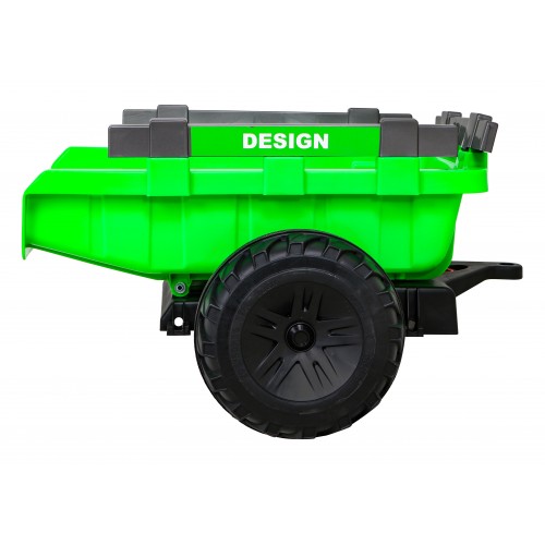 Vozidlo Traktor s Prívesom 720-T Zelený