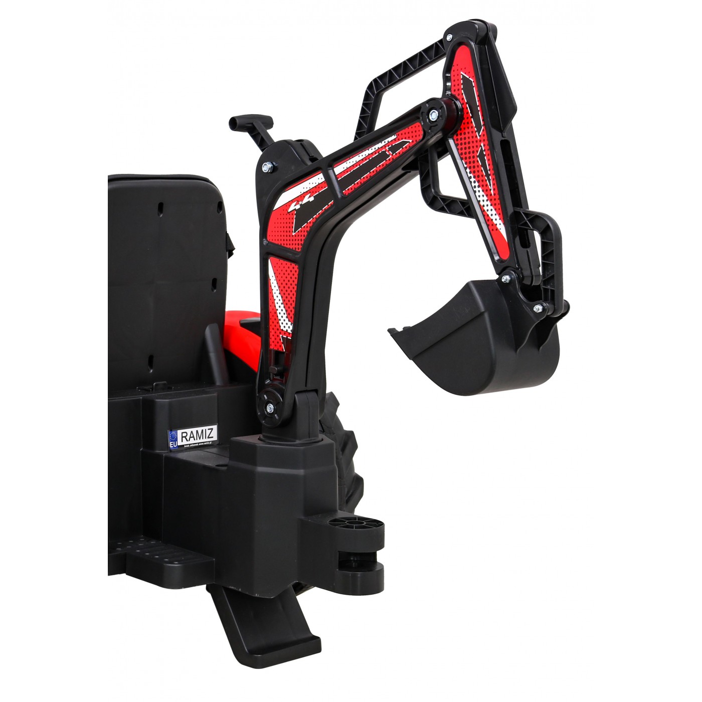 Vozidlo Traktor s Prívesom 720-T Červený