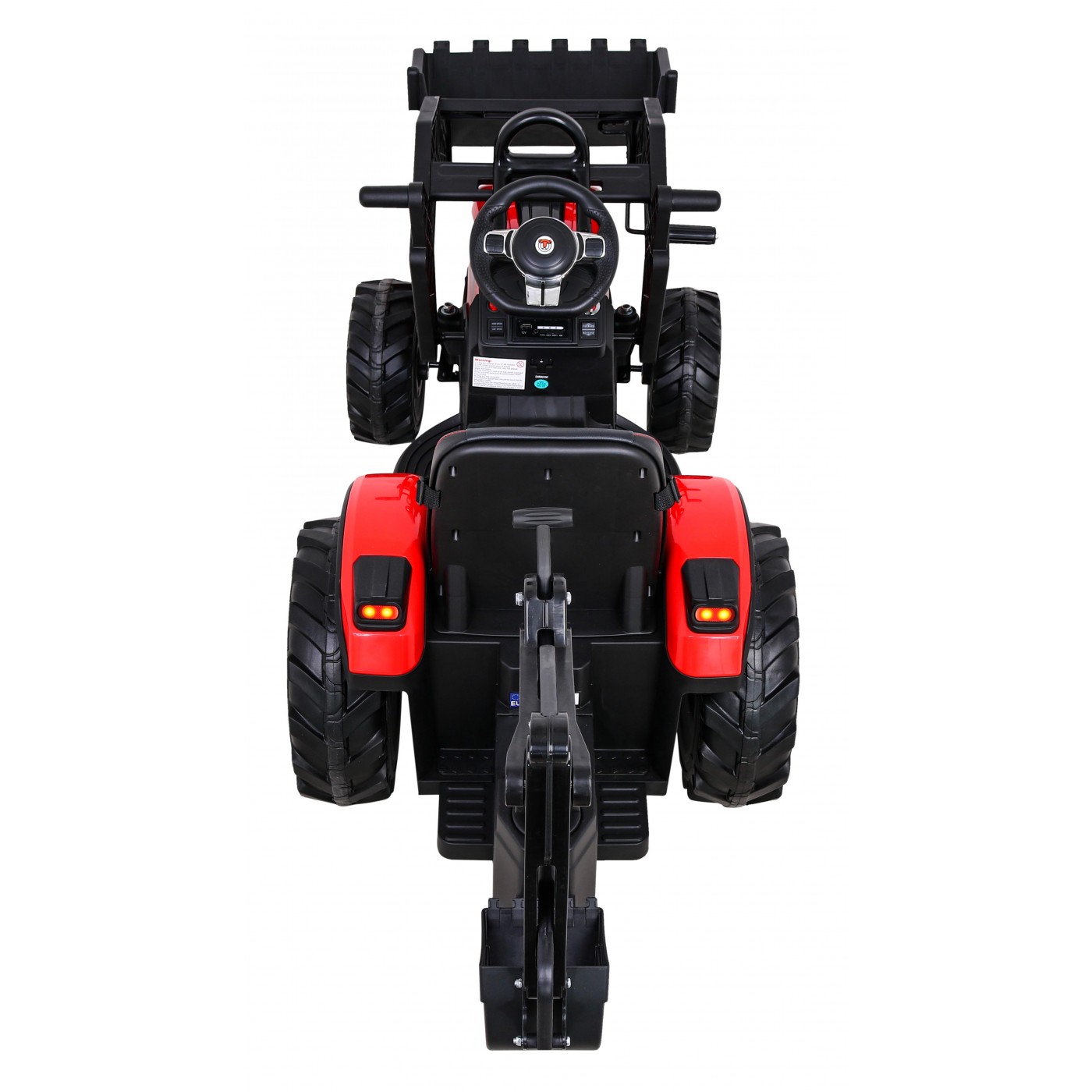 Vozidlo Traktor s Prívesom 720-T Červený