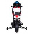 Motorka BMW HP4 na batériu pre deti Červený + Pomocné kolieska + Pomalý štart + EVA + MP3 LED