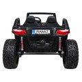 Buggy Clash na batériu pre 2 deti Čierny + Ovládač + Pohon 4x4 + Nastaviteľné sedadlo + Rádio MP3 + LED