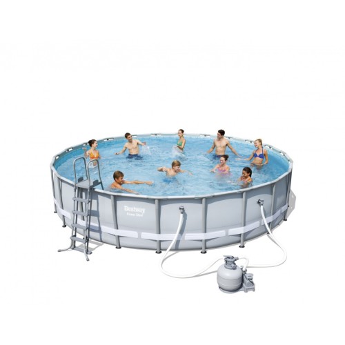 Bazén rámový 22FT 671x132cm POWERSteel BESTWAY