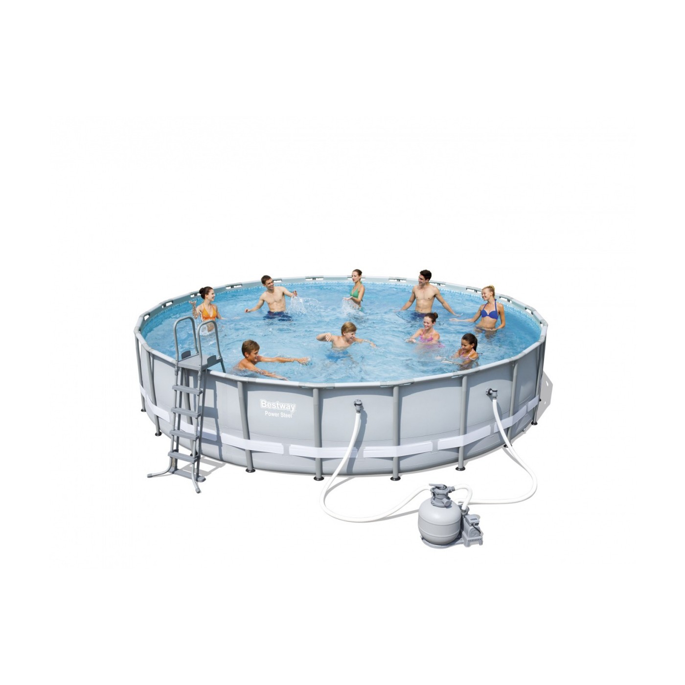 Bazén rámový 22FT 671x132cm POWERSteel BESTWAY