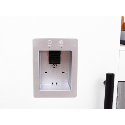 Veľká drevená kuchyňa pre deti 3+ sivá + Interaktívne Zvuky Svetlá + Príslušenstvo