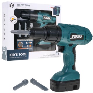 Interaktívna vŕtačka-skručkovač pre deti 3+ Vymeniteľné hroty Súprava majstra