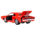 1970 Dodge Charger RT červený RASTAR model 1:16 Diaľkovo ovládané auto + Ovládač