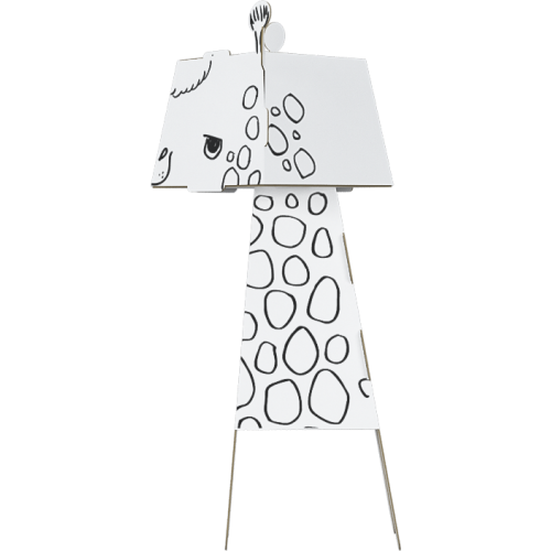 "Žirafa" farebná kniha-skladačka 3D pre deti