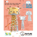 "Žirafa" farebná kniha-skladačka 3D pre deti