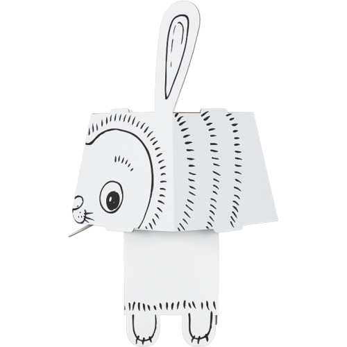 "Král"ik" farebná kniha-skladačka 3D pre deti