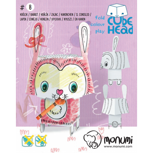 "Král"ik" farebná kniha-skladačka 3D pre deti