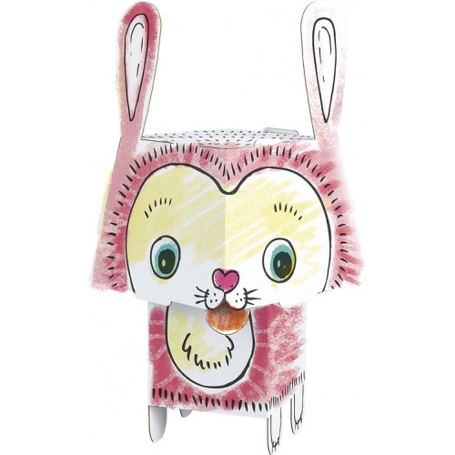 "Král"ik" farebná kniha-skladačka 3D pre deti