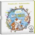 Farebná kniha-harmonika "Deti-zvieratká na dedine" knižka pre deti