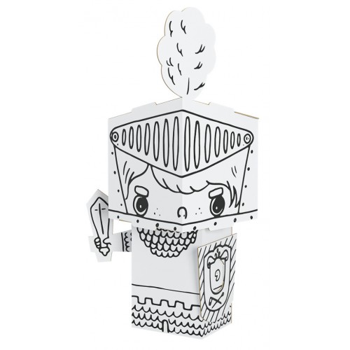 "Rytier" vymaľovánka  3D pre deti