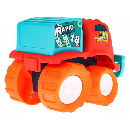 Sada 3 terénnych autíčok Little Monster pre deti 3+ Pohon bez batérií + Veľké kolesá