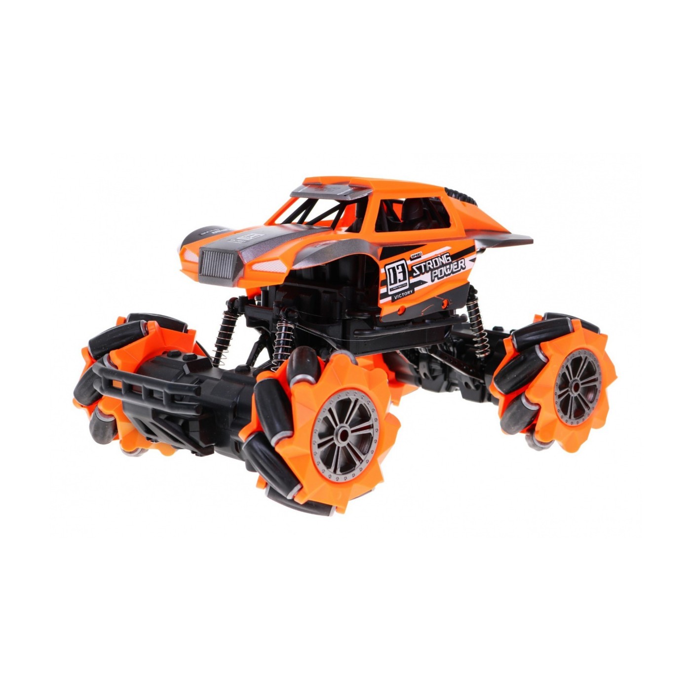 Autíčko Crawler Blikajúce Zvuky Oranžové