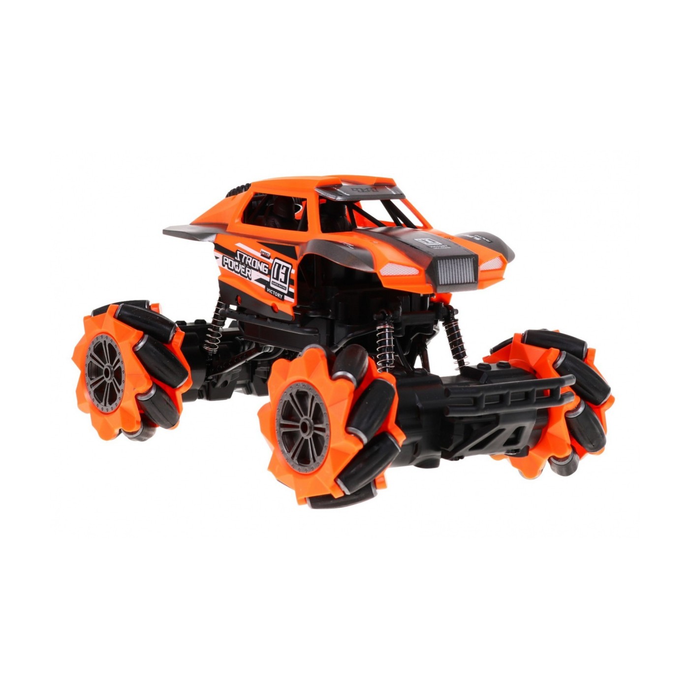 Autíčko Crawler Blikajúce Zvuky Oranžové