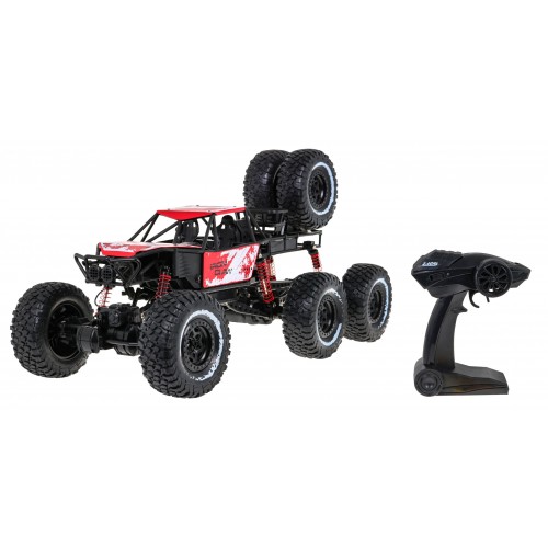 Diaľkovo ovládaný Crawler Rock 1:8 pre deti 6+ Ovládač 2,4 GHz + náhradné kolesá