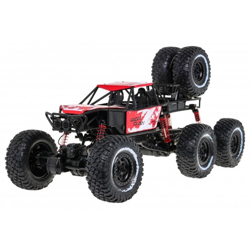 Diaľkovo ovládaný Crawler Rock 1:8 pre deti 6+ Ovládač 2,4 GHz + náhradné kolesá