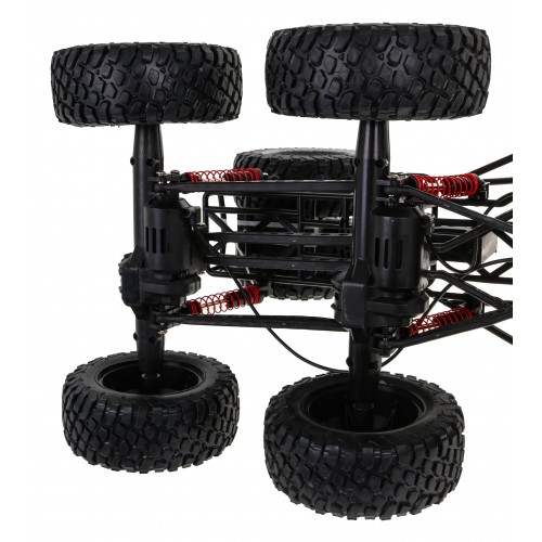 Diaľkovo ovládaný Crawler Rock 1:8 pre deti 6+ Ovládač 2,4 GHz + náhradné kolesá
