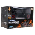 Diaľkové ovládanie Crawler Monster pre deti 6+ Čierny model 1:18 Ovládač 2,4 GHz