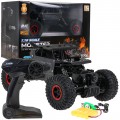 Diaľkové ovládanie Crawler Monster pre deti 6+ Čierny model 1:18 Ovládač 2,4 GHz