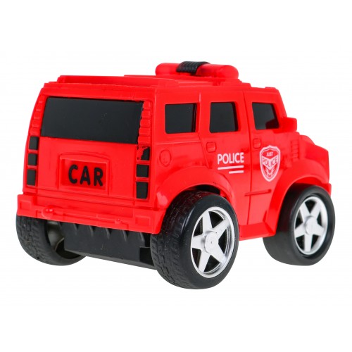 Súprava 5 vozidiel s pohonom pre deti 3+ Autíčka motor lietadlo