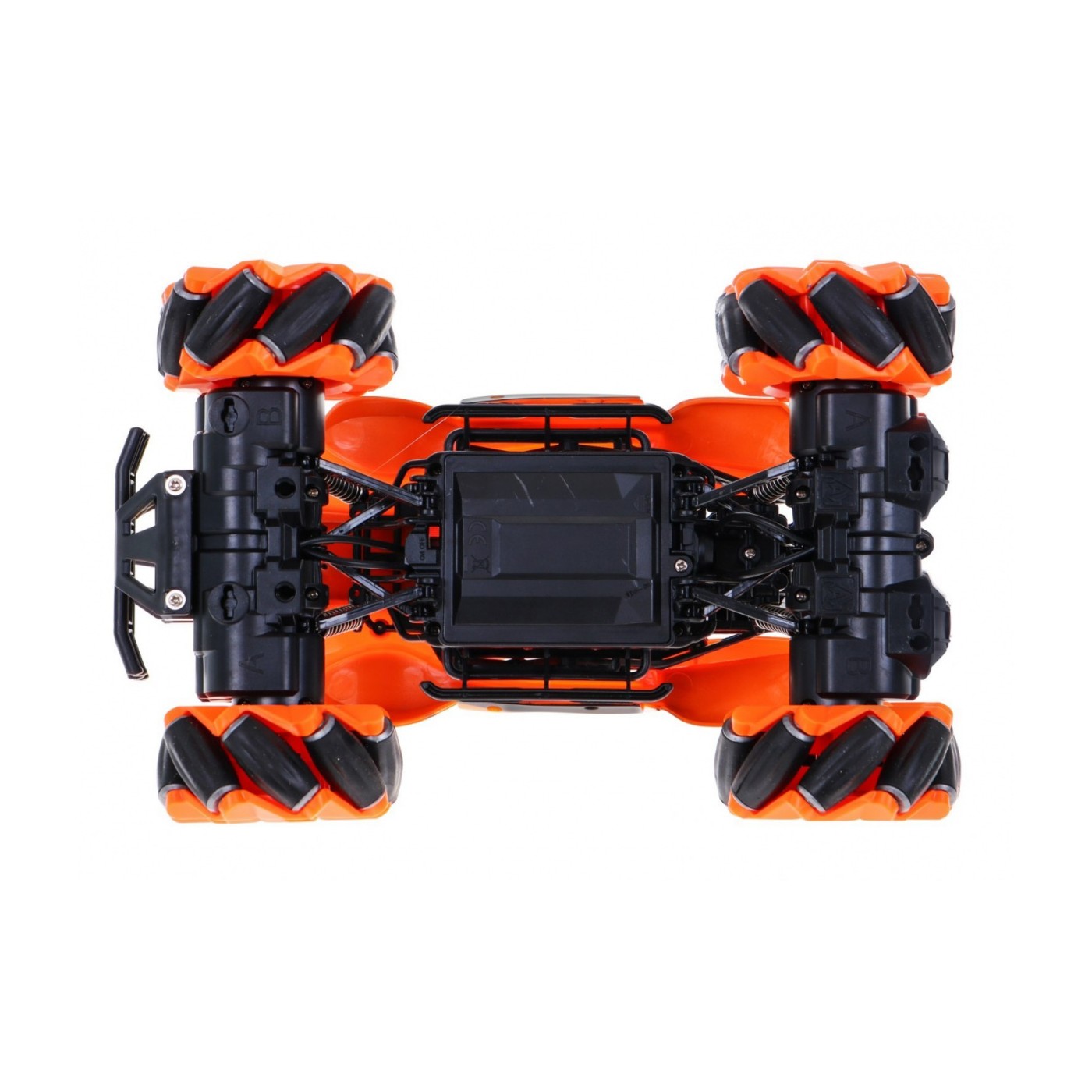 Autíčko Crawler Blikajúce Zvuky Oranžové