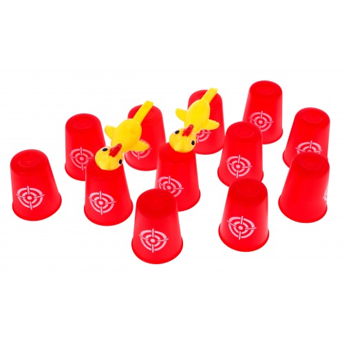 Stolová zručnostná hra pre deti 3+ "Šialené kurča" trafiť do cieľa