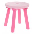 Drevený toaletný stolík s taburetkou pre dievčatá Domáci salón krásy Make-up + Príslušenstvo