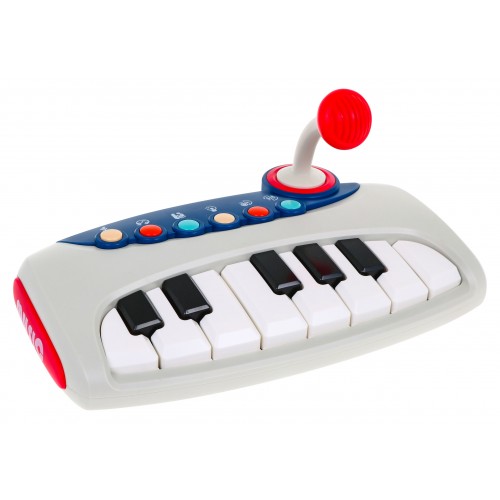 Interaktívne klávesy s mikrofónom pre deti 18m+ Hudobná hračka Pianíno + výuka hry