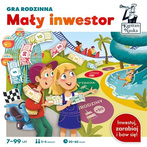Stolová vzdelávacia hra "Malý investor" učenie podnikania pre deti 7+