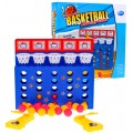 Logická zručnostná hra "Basketbal - 4 v rade"