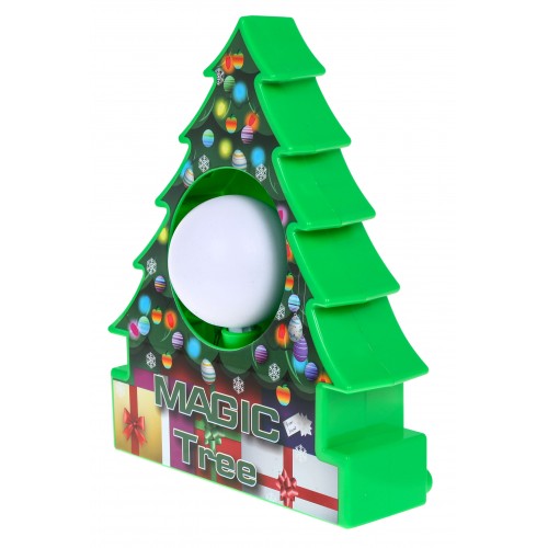 Kreatívna súprava na maľovanie ozdôb pre deti 6+ Interaktívny stromček rotujúci + 8 fixiek