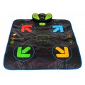 Interaktívna tančiaca hudobná podložka Best Disco pre deti 3 hry + prehrávač MP4 + hudobný panel