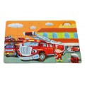 Veľké puzzle pre deti 2+ Logická hračka 30 ks Hasiči