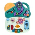 Interaktívna hračka 5v1 pre deti 18m+ Chodítko Odrážadlo Kolobežka Stolík Senzorická tabuľa