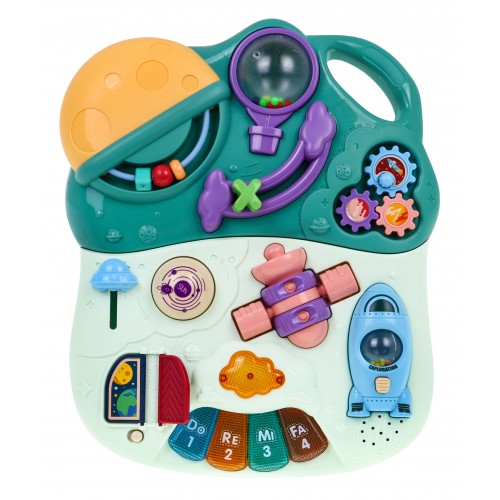 Interaktívna hračka 5v1 pre deti 18m+ Chodítko Odrážadlo Kolobežka Stolík Senzorická tabuľa