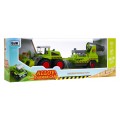 Nakladač pre deti 1:55 Traktor s vežou + Príves s postrekovačom ovocných stromov