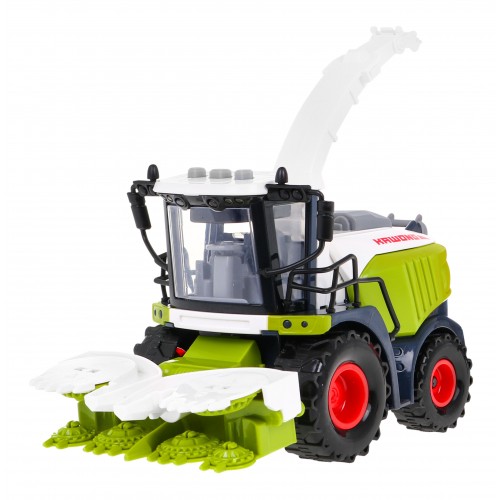 Interaktívny kombajn s prívesom + výsypná rúra pre deti 3+ Svetelné efekty a zvuky