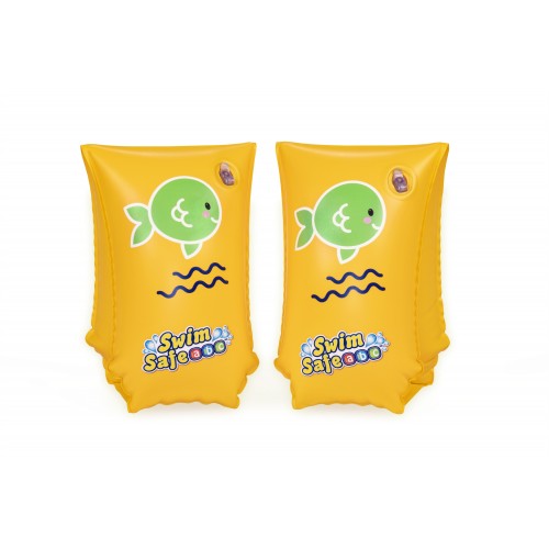 Nafukovacie plávacie rukávy Žlté L 30x15cm BESTWAY