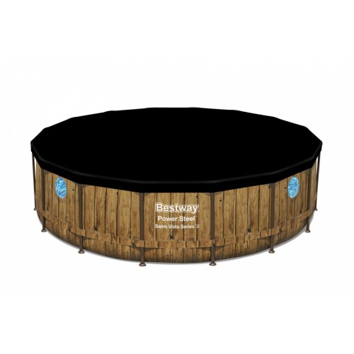 Bazén rámový Power Steel Swim Vista Series 488x122 Kruhový 16FT BESTWAY 7w1
