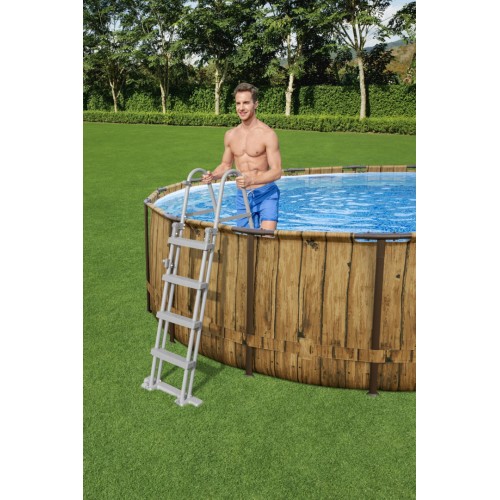 Bazén rámový Power Steel Swim Vista Series 488x122 Kruhový 16FT BESTWAY 7w1