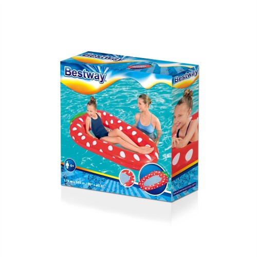 Matrac pre deti Jahoda BESTWAY Sieťové dno + Opravná sada