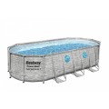 Bazén rámový Power Steel Swim Vista s oknom 549x274x122 18x9FT BESTWAY 7w1