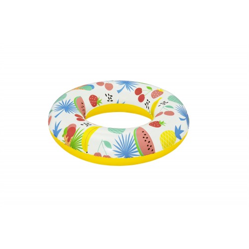 Nafukovacie plávaci koleso Ovocie BESTWAY 61cm Vinyl + Bezpečnostný ventil