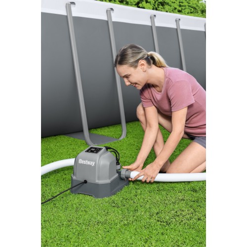 Chlorátor slanej vody do bazénov BESTWAY Čistenie vody + Testovacie prúžky